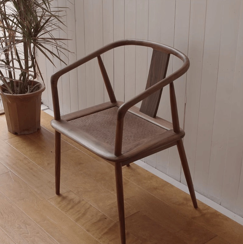 Ming Walnut Essence Chair