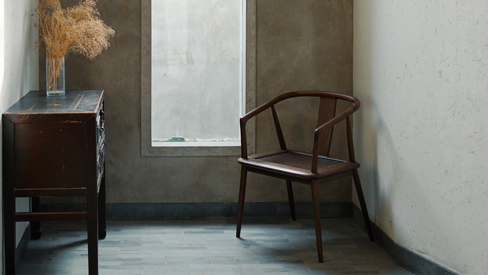 Ming Walnut Essence Chair