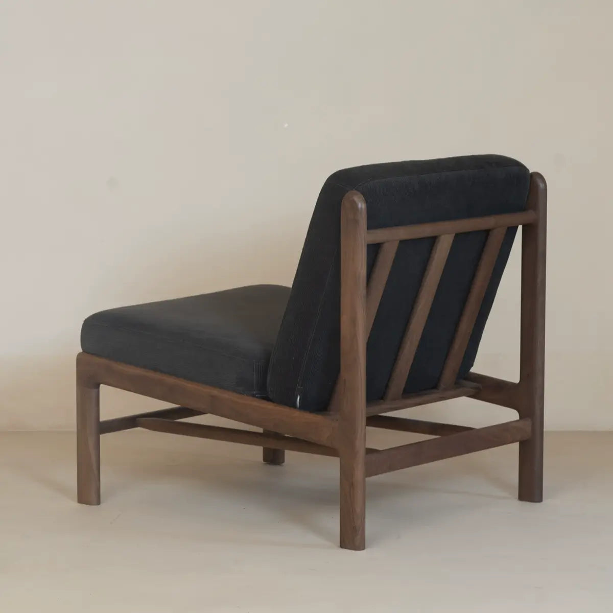 Ming Walnut Occasional Chair