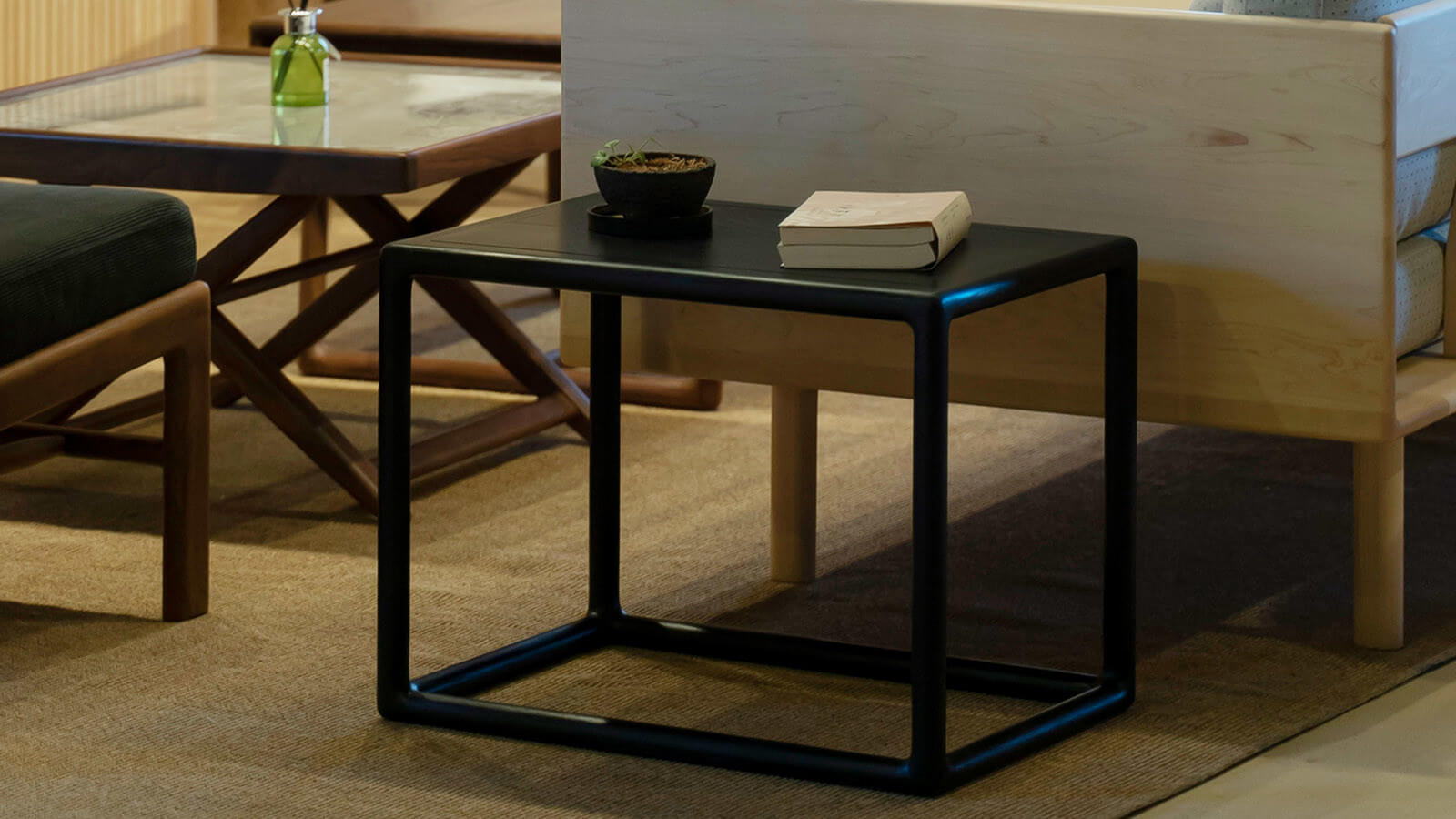 Ming Noir RuYun Side Table