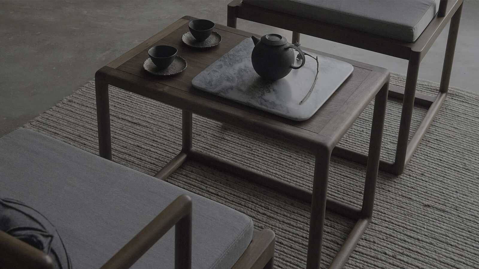 Ming Noir RuYun Side Table