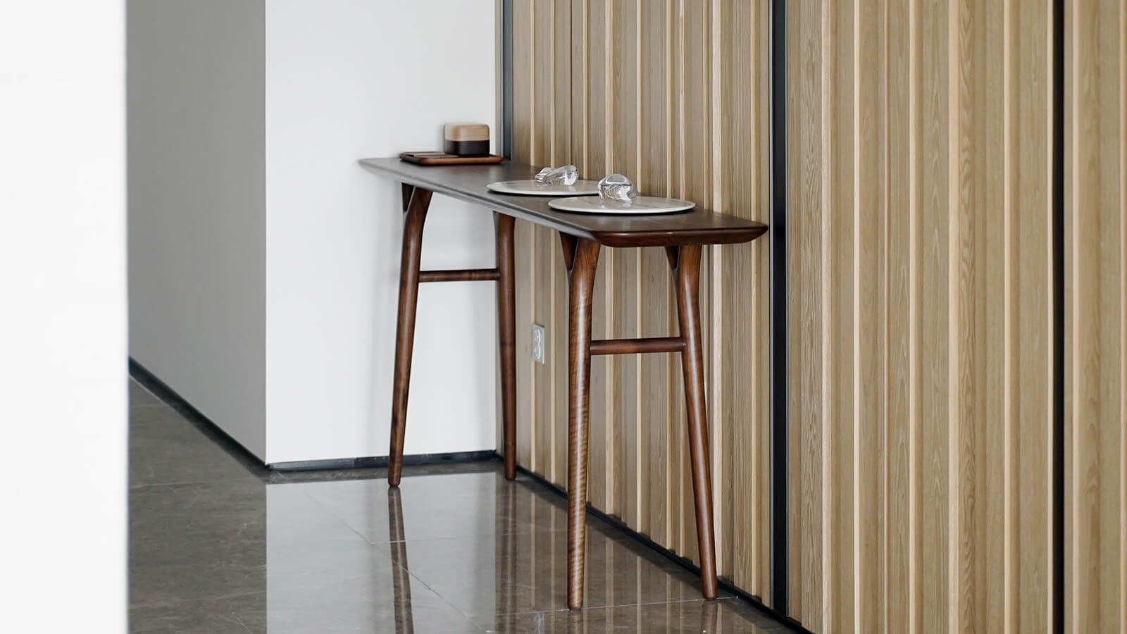 Ming Noir TianCheng Console Table